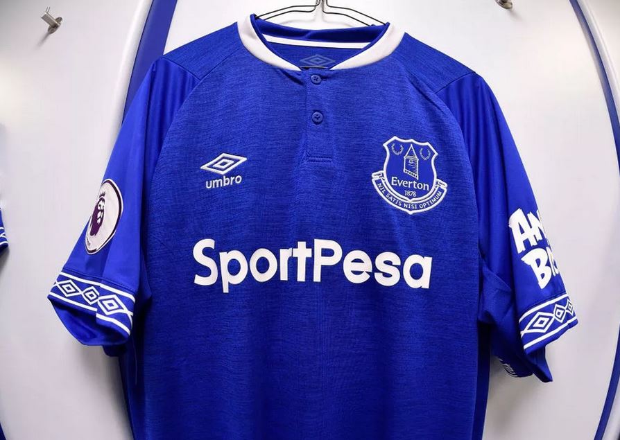 SportPesa est le sponsor titre d'Everton.